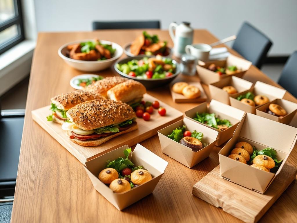 Catering spread